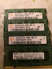 2 Banchi Memoria RAM 1 Gb Ddr2 2Rx16 pc2-6400S per un totale 2gb ram ddr2