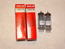 2 tubi RCA 12BH7A * piastre
