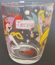 bicchiere NUTELLA glass 2005 WINX CLUB Tecna e Stella