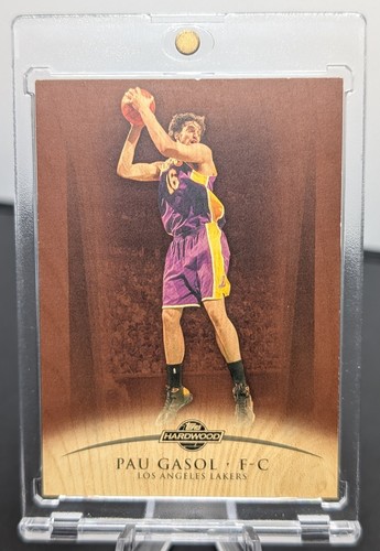 Pau gasol 2008 topps legno - pau,