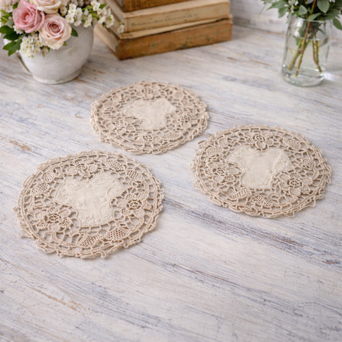 Set centrini vintage fatti - vintage, a