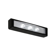 Applique Moderna Lero Indoor Plastica Nero Led Integrato 1,2W 6000K