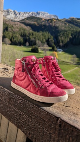 Chanel sneakers basket haute - sneakers,