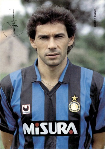 Cartolina beppe baresi - cartolina,