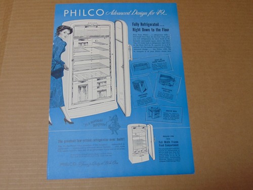 1949 philco frigo con - 1949,