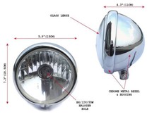 Faro proiettore moto classico
