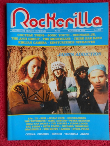 Rivista rockerilla 1988 - rivista,