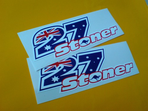 Casey stoner 27 adesivi - stoner,
