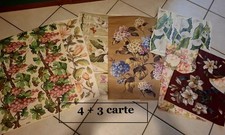 Lotto 7  carte per decoupage