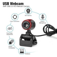 Webcam USB HD con Microfono -