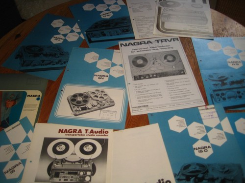 Prospetti nagra molto rari - nagra,