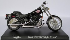 HARLEY DAVIDSON 2000 FXSTB NIGHT TRAIN MAISTO