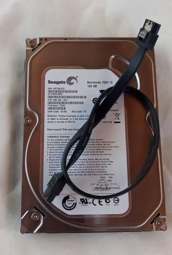 Seagate sata 160gb cavo - sata,