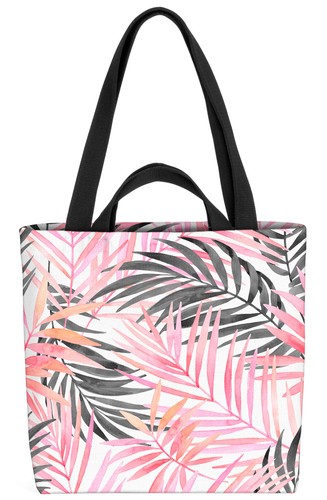 Borsa palme grafica tropici
