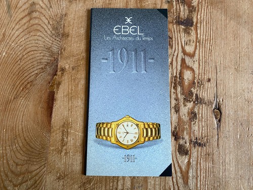 Vintage catálogo ebel les - -,