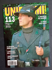 UNIFORMI E ARMI 113 DEL 9/2000 DISTINTIVO BASSANO, CROCE DEGLI ARDITI,  ECC...