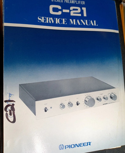 Pioneer preamplificatore - pioneer, c-21