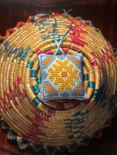 Handmade Embroidered Car