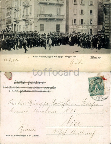 Milano citta socialismo moti - milano, citta'-socialismo