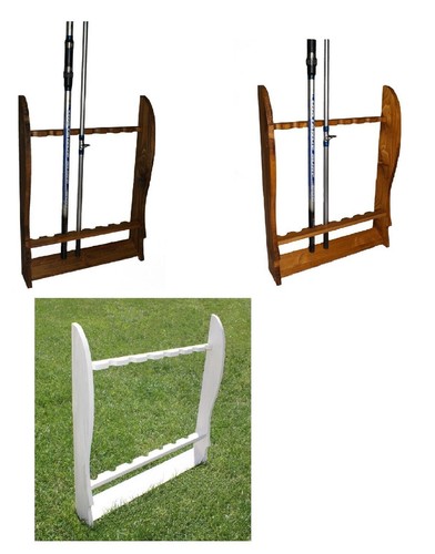 Porta canne pesca legno - da,