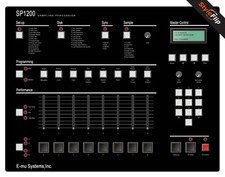 E-mu SP-1200 Skin | Nero |