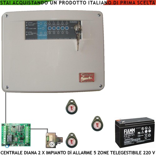 Diana centrale antifurto - diana,
