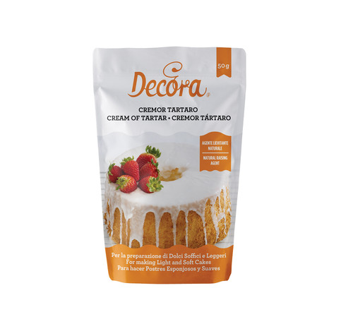 Decora cremor tartaro 50g - tartaro,