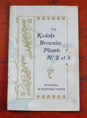 Kodak france brownies - france, pliants