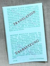 ROLEX Translation 573.02