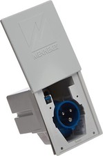 Spina CEE per caravan 230 V / 16 A / 3 poli - presa da esterno scorrevole