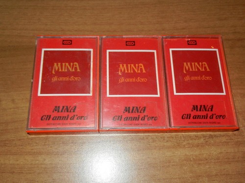 Musicassetta tape mina - tape, k7