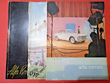 RIVISTA ALFA ROMEO 3 NUMERI - 2 NUMERI 1960 - 1 DEL 1942 - GTV SPIDER DUETTO GTA