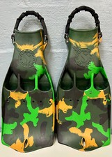 XXL Scubapro Jet Fin con cinturino tacco a molla - mimetico