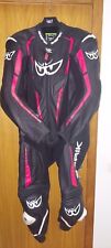 Tuta In Pelle Da  Moto Racing Intera Modello Berik 2.0 Taglia 56.