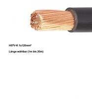 (55 €/m) H07V-K 1x240 mm² nero cavo di alimentazione cavo batteria cavo batteria