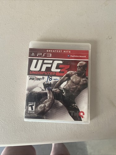 Ufc undisputed ps3 completo - undisputed, 3