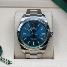 Rolex Milgauss Blue Dial