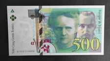 Francia banconota 500 - francia, da