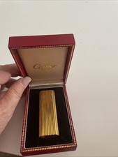 Cartier accendino placcato oro - cartier,