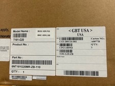GIGABYTE T181-G20 1U DUAL