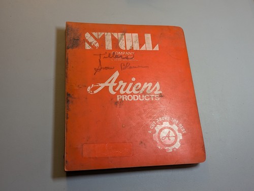Manuali ricambi vintage ariens - manuali,