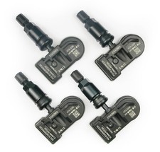 New 315mhz Black Stem TPMS Set