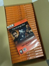 NEUF NEW 25 X orange box half