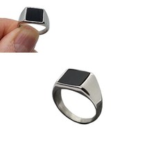 Anello in acciaio inox da uomo