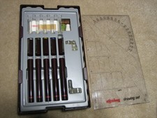 VINTAGE ROTRING DRAWING SET