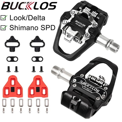 Bucklos spd look - bucklos, pedale