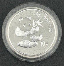 Cina 10 yuan 2000 panda 1 oz