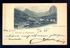 Gruss  aus  Cortina d' Ampezzo        15/8/1898