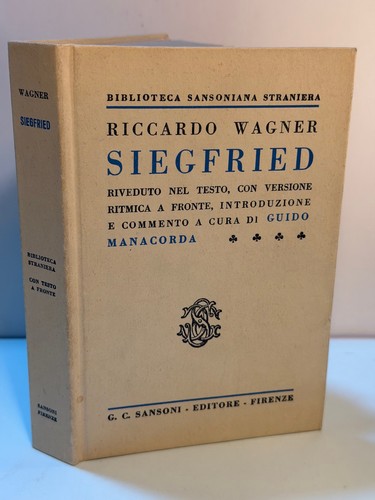 Siegfried wagner libretto con - wagner,