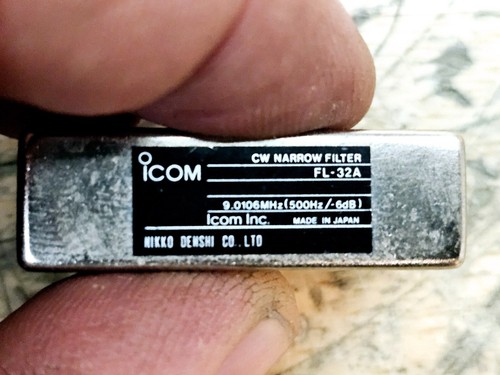 Icom 32a filtro stretto - cw,
